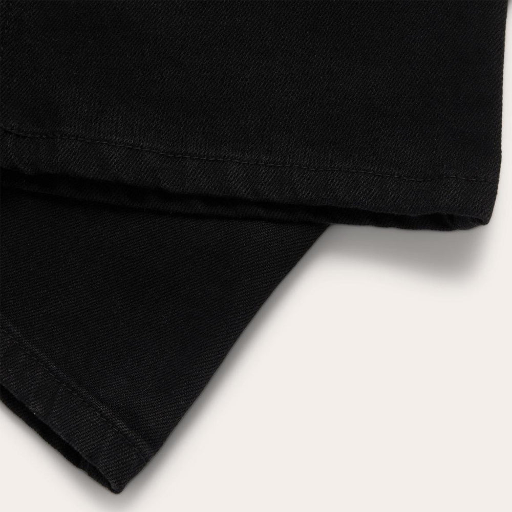 1120 Slim Fit Standard Straight Leg Jean Black | Men Stetson Boot Cut