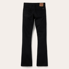 1120 Slim Fit Standard Straight Leg Jean Black | Men Stetson Boot Cut