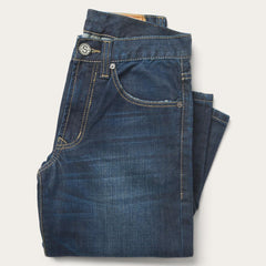 1312 Fit Destructed Jeans Blue | Men Stetson Boot Cut