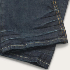 1312 Fit Jeans With A Pieced Back Pocket Blue | Men Stetson Boot Cut