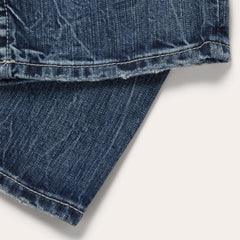 1520 Fit Standard Straight Leg Jean Blue | Men Stetson Modern Cut