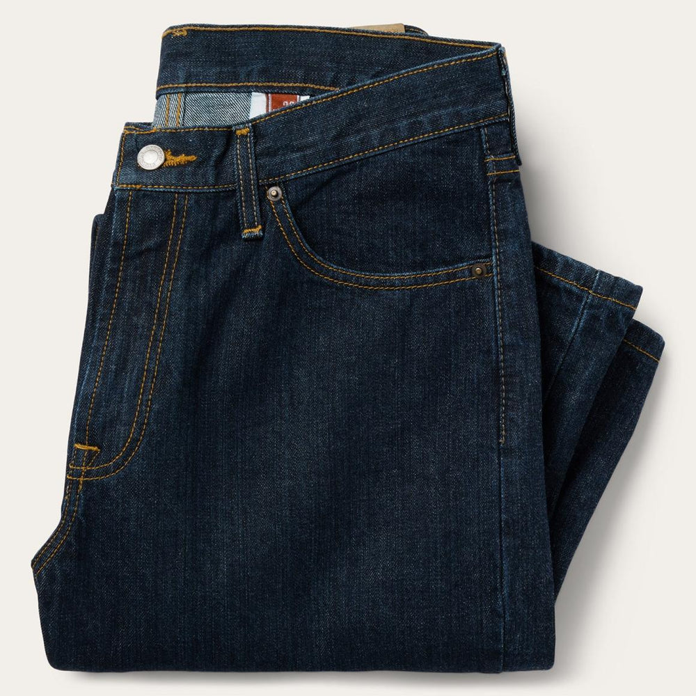 1520 Fit Standard Straight Leg Jean Blue | Men Stetson Modern Cut