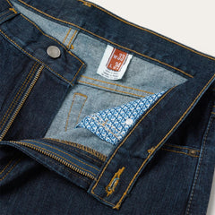 1520 Fit Standard Straight Leg Jean Blue | Men Stetson Modern Cut