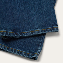 1520 Fit Standard Straight Leg Jean Blue | Men Stetson Modern Cut
