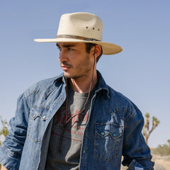 Cumberland Straw Hat Toasted | Stetson