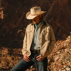 Alamo 8X Straw Cowboy Hat Natural | Stetson