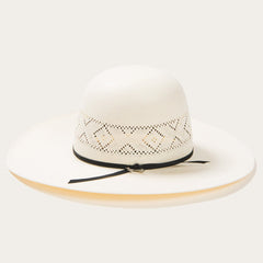 Saddleman 20X Open Crown Straw Cowboy Hat Natural | Stetson