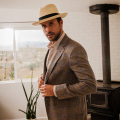 Center Dent Panama Fedora Natural | Stetson