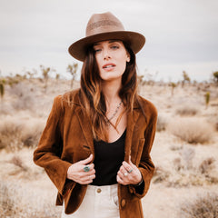 Open Road Vented Straw Cowboy Hat Chocolate | Stetson