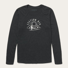 Cactus And Sunset Graphic Tee Black | Stetson
