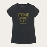Bison Graphic Tee Black | Stetson