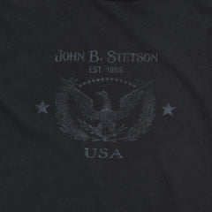 John B. Stetson Eagle Graphic Tee Black | Stetson