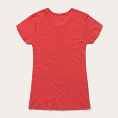 Cowgirl Graphic Tee Red | Stetson