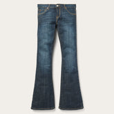 816 Classic Boot Cut Jeans In Dark Wash Blue | Stetson