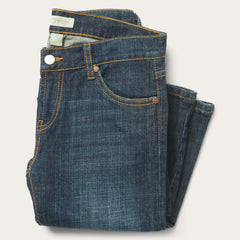 816 Classic Boot Cut Jeans In Dark Wash Blue | Stetson