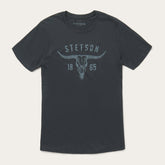 Longhorn Graphic Tee Black | Stetson