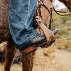 Carlisle Western Boots Distressed Brown | Stetson
