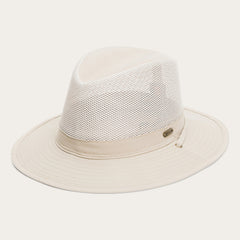 Berghund 'No Fly Zone' Mesh Hat Khaki | Stetson