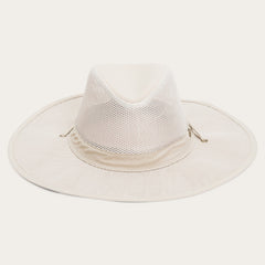 Montana 'No Fly Zone' Mesh Hat Khaki | Stetson