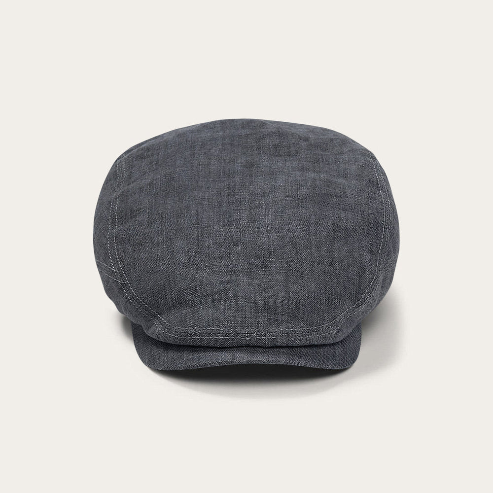 Premium Linen Driver Cap Denim Grey | Stetson