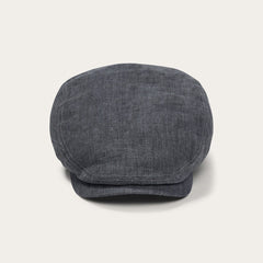Premium Linen Driver Cap Denim Grey | Stetson