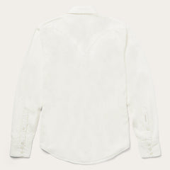 Cream Twill Shirt White | Stetson