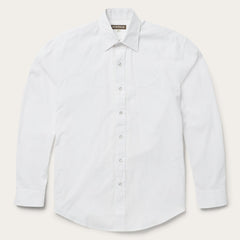 Pin Point Oxford Shirt White | Stetson