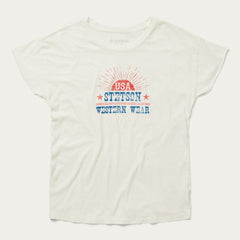 Sunrise Graphic Tee White | Stetson