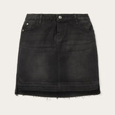 Black Denim 5-Pocket Skirt Black | Stetson