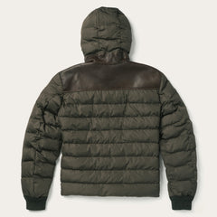 Stetson Hooded Suede Jacket Brown | Stetson