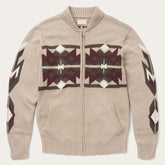Brown Aztec Cardigan Brown | Stetson