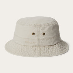 Bucket Delave Organic Cotton Off White | Stetson