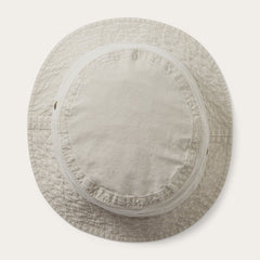 Bucket Delave Organic Cotton Off White | Stetson