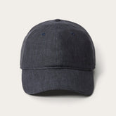 Linen Baseball Cap Dark Grey | Stetson