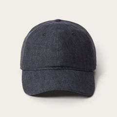 Linen Baseball Cap Dark Grey | Stetson