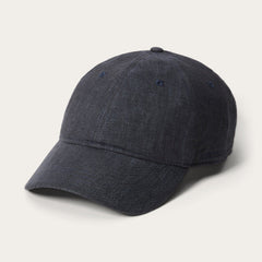 Linen Baseball Cap Dark Grey | Stetson
