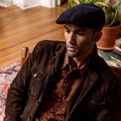 Soft Cotton Ivy Cap Navy | Stetson