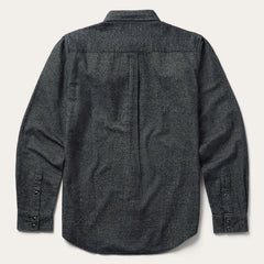 Brushed Twill Western Shirt Black | Stetson