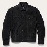 Leather Jean Jacket Black | Stetson