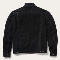 Leather Jean Jacket Black | Stetson