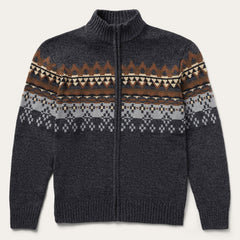 Western Cardigan Grey | Stetson