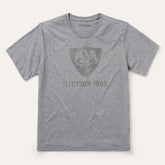 Vintage Eagle Graphic Tee Grey | Stetson