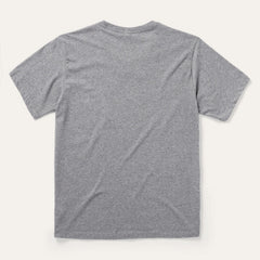 Vintage Eagle Graphic Tee Grey | Stetson