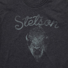 Bison Spirit Graphic Tee Black | Stetson