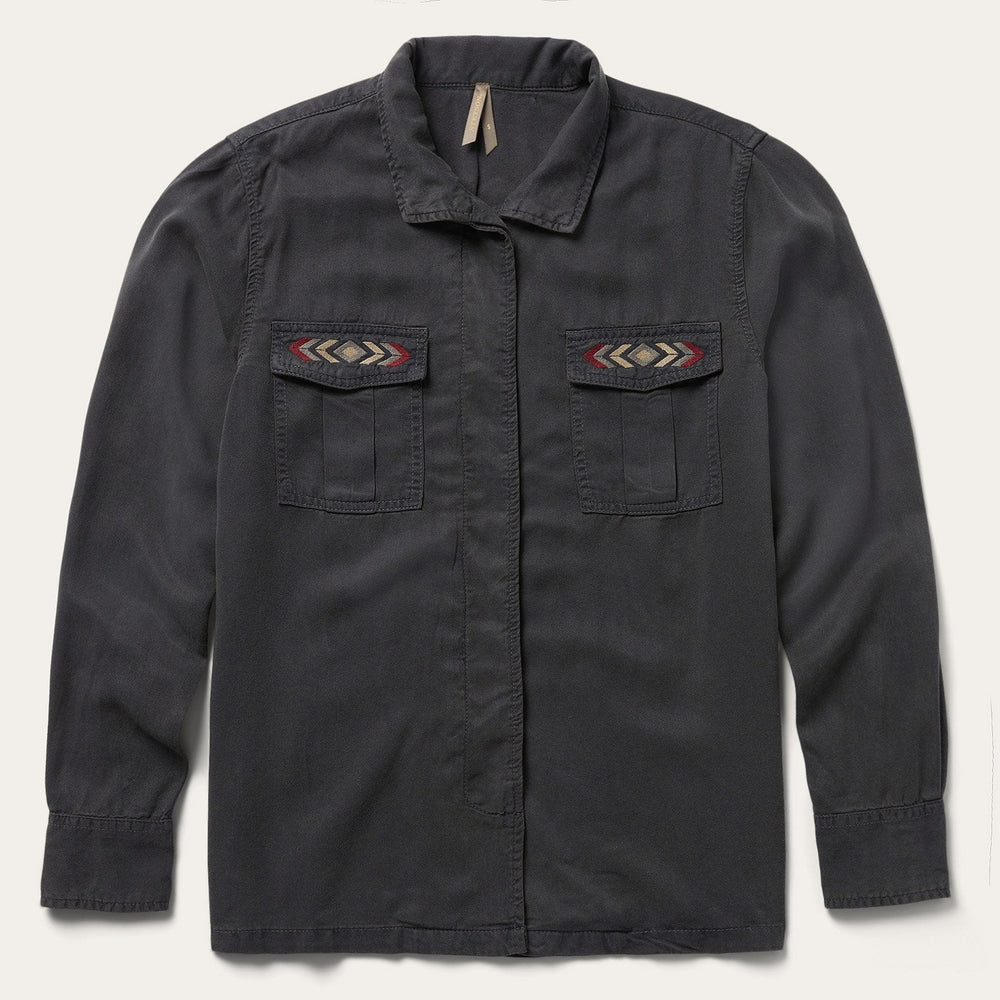 Black Aztec Jacket Grey | Stetson