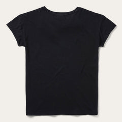 Sunset Saguaro Graphic Tee Black | Stetson