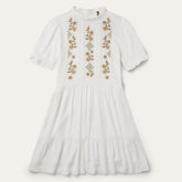 Flat Weave Dress White | Stetson