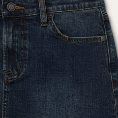 Stretch Denim 5-Pocket Skirt Blue | Stetson