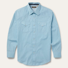 Geo Western Shirt Blue | Stetson