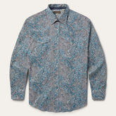 Paisley Western Shirt Green | Stetson